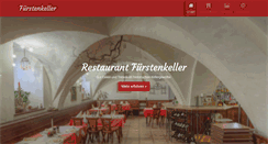 Desktop Screenshot of fuerstenkeller.com